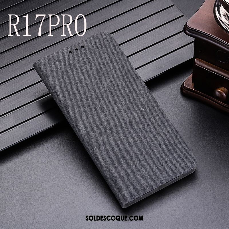 Coque Oppo R17 Pro Protection Classic Téléphone Portable Gris Incassable Pas Cher