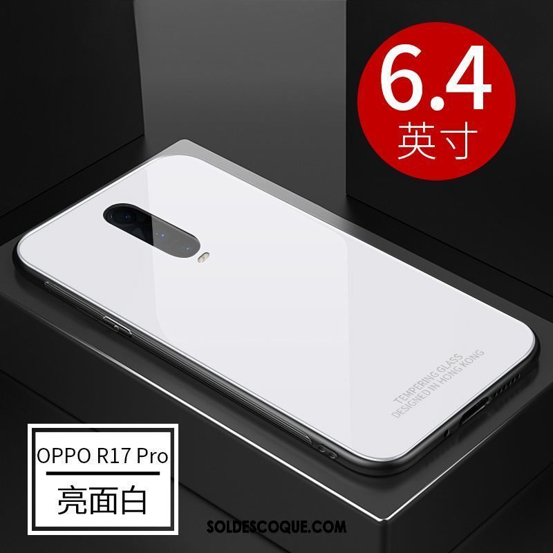 Coque Oppo R17 Pro Protection Créatif Verre Trempé Étui Personnalité France