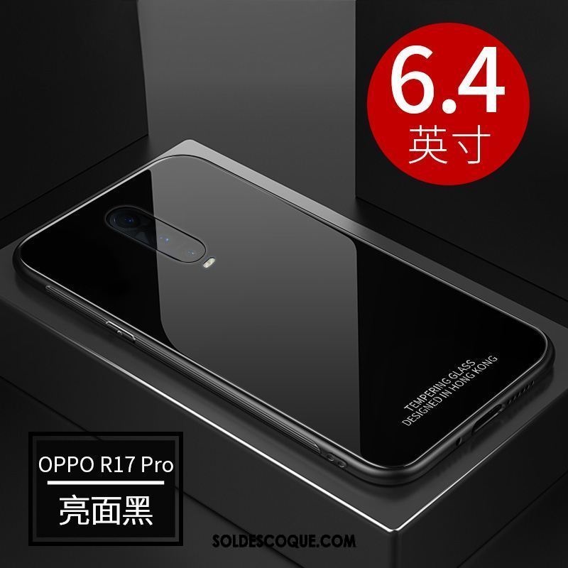 Coque Oppo R17 Pro Protection Créatif Verre Trempé Étui Personnalité France