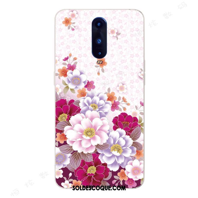 Coque Oppo R17 Pro Style Chinois Elegance Violet Téléphone Portable Incassable Pas Cher