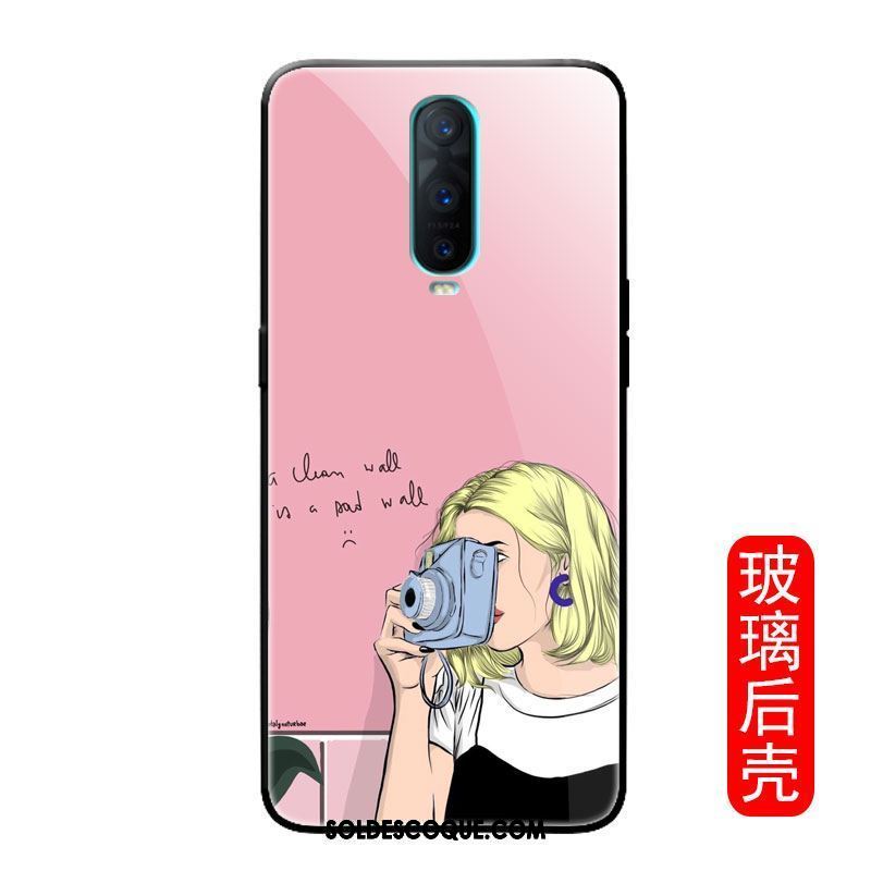 Coque Oppo R17 Pro Tout Compris Net Rouge Dessin Animé Tendance Téléphone Portable En Vente