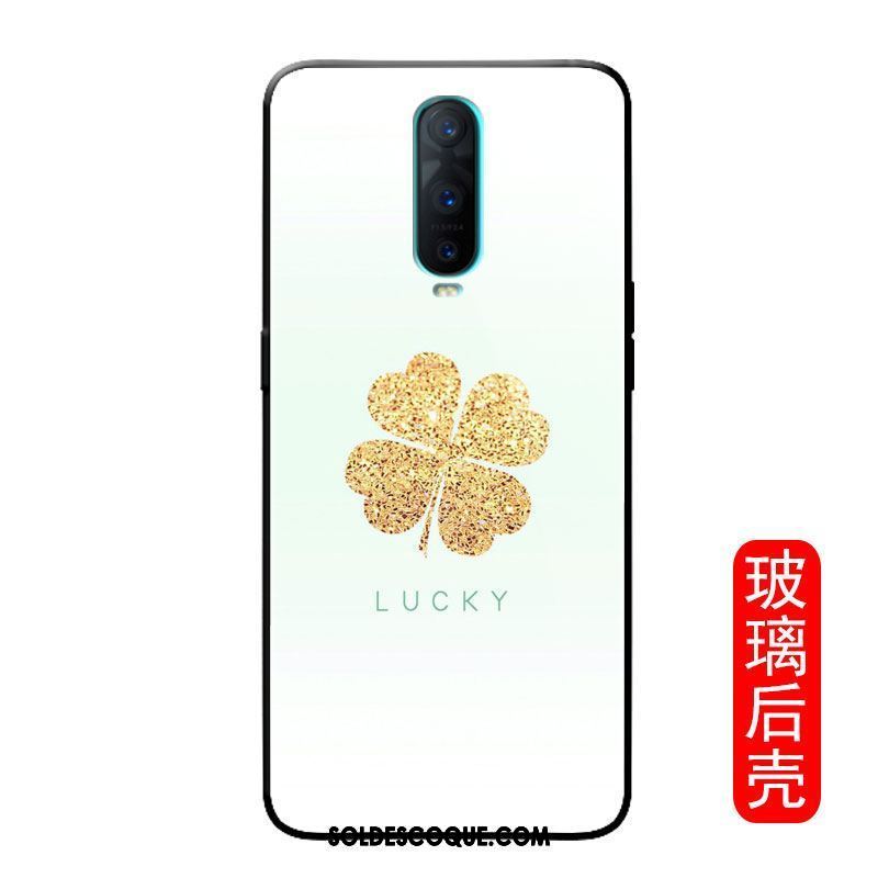 Coque Oppo R17 Pro Verre Miroir Personnalité Frais Téléphone Portable Housse En Vente