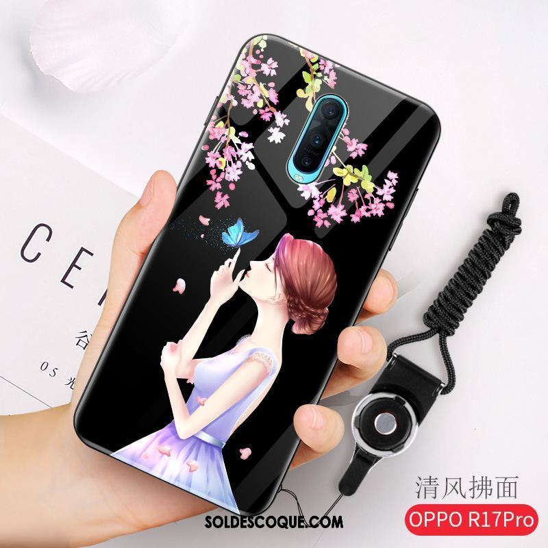 Coque Oppo R17 Pro Violet Tout Compris Fluide Doux Personnalité Nouveau Housse France