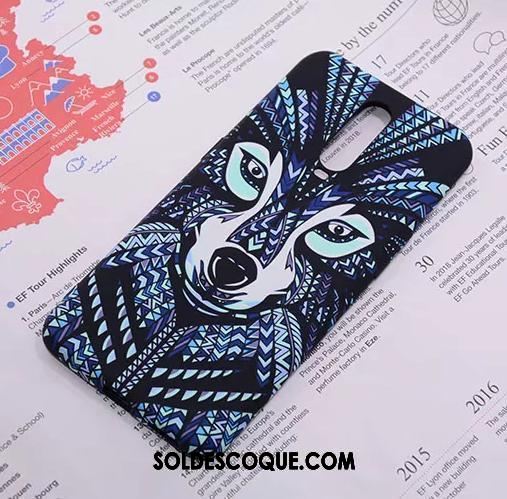 Coque Oppo R17 Pro Étui Fluide Doux Loup Tigre Totem Pas Cher