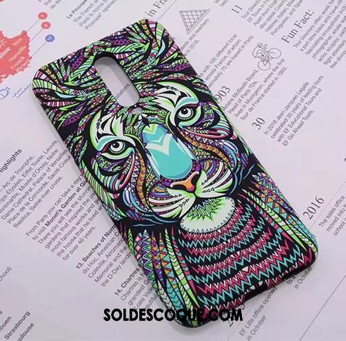 Coque Oppo R17 Pro Étui Fluide Doux Loup Tigre Totem Pas Cher