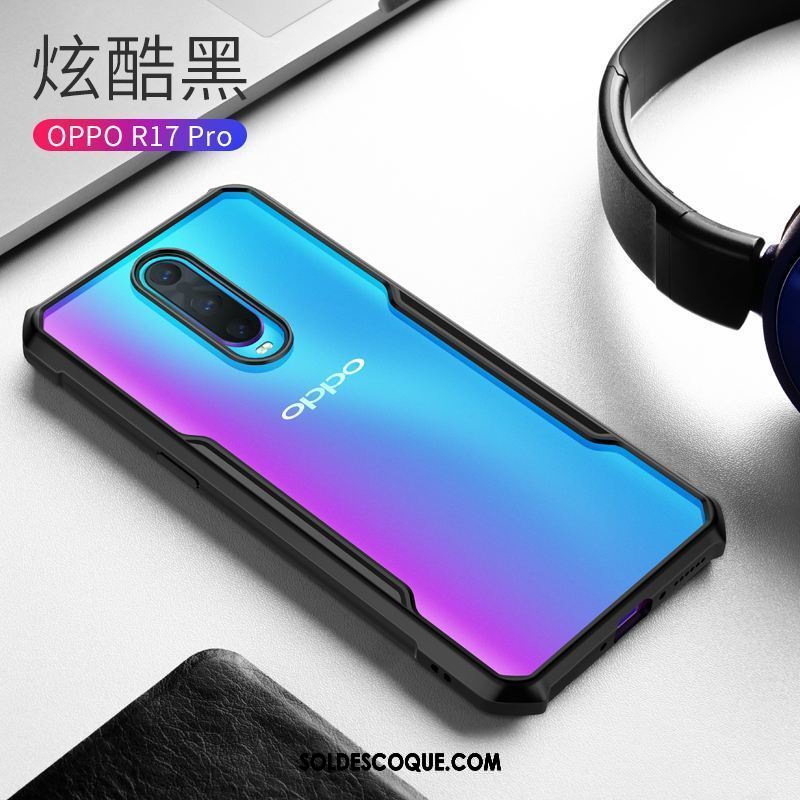 Coque Oppo R17 Pro Étui Personnalité Silicone Tendance Rouge Soldes