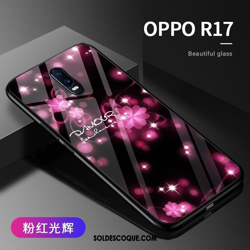 Coque Oppo R17 Protection Incassable Créatif Jaune Silicone Pas Cher