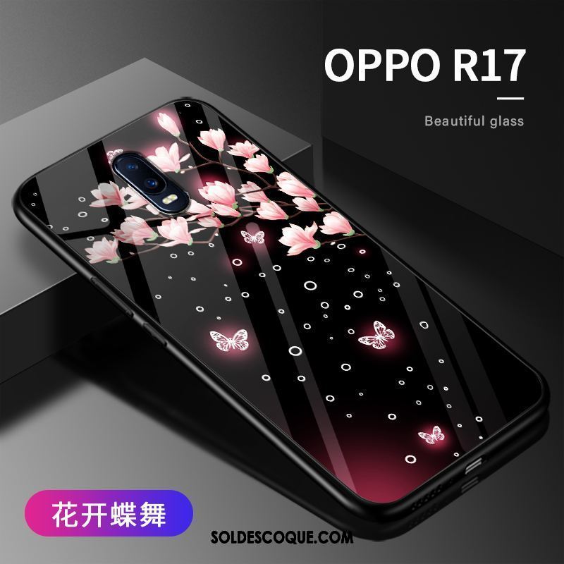 Coque Oppo R17 Protection Incassable Créatif Jaune Silicone Pas Cher