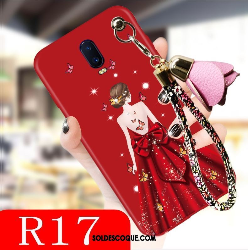 Coque Oppo R17 Protection Tendance Charmant Dessin Animé Fluide Doux Soldes