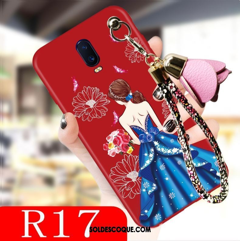 Coque Oppo R17 Protection Tendance Charmant Dessin Animé Fluide Doux Soldes