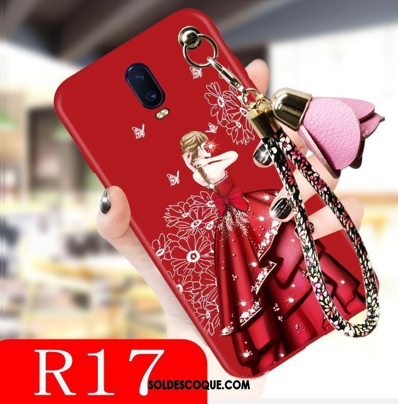 Coque Oppo R17 Protection Tendance Charmant Dessin Animé Fluide Doux Soldes