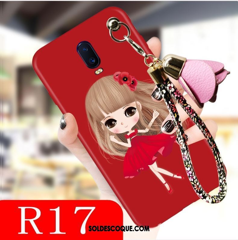 Coque Oppo R17 Protection Tendance Charmant Dessin Animé Fluide Doux Soldes