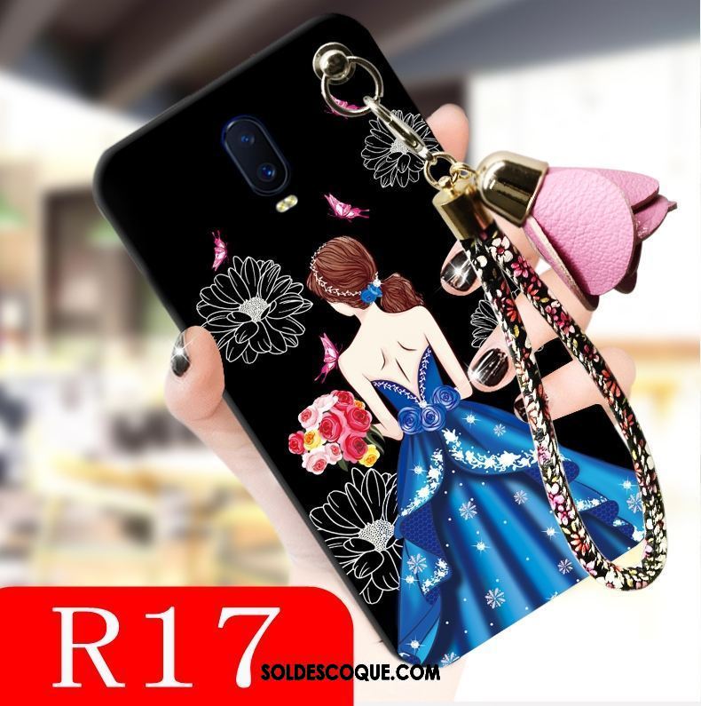 Coque Oppo R17 Protection Tendance Charmant Dessin Animé Fluide Doux Soldes