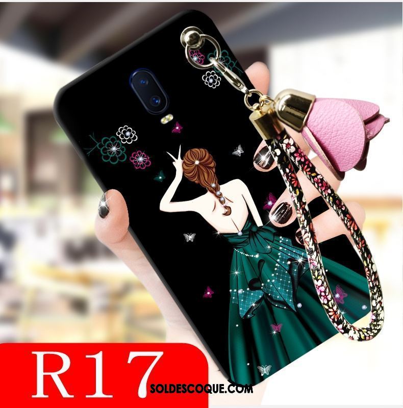 Coque Oppo R17 Protection Tendance Charmant Dessin Animé Fluide Doux Soldes