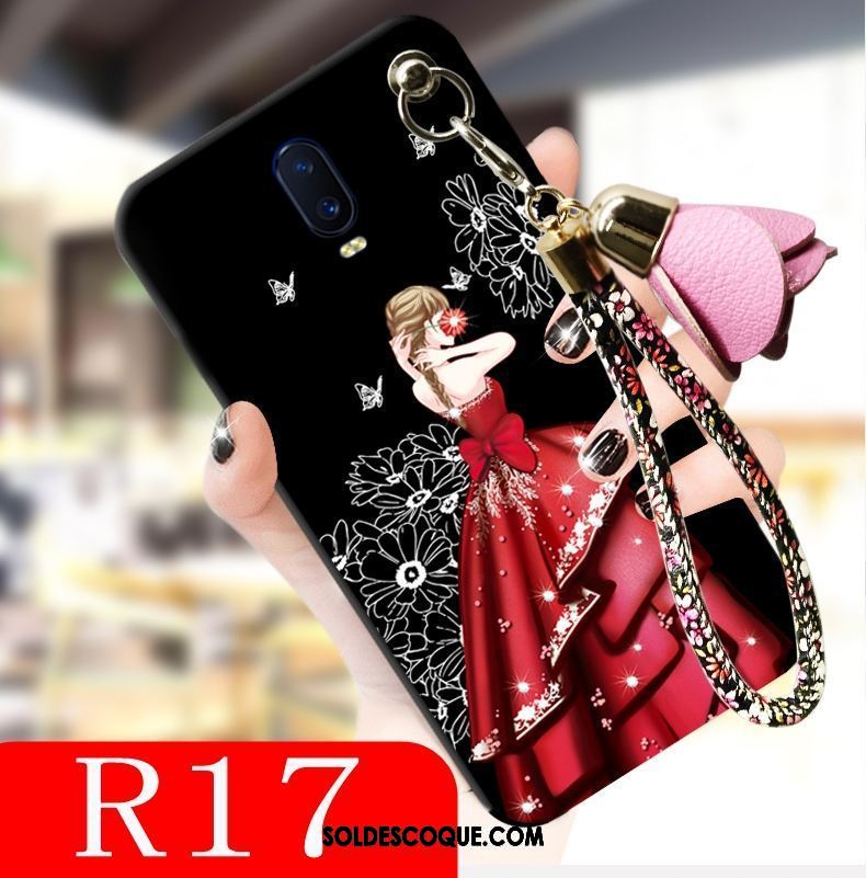 Coque Oppo R17 Protection Tendance Charmant Dessin Animé Fluide Doux Soldes