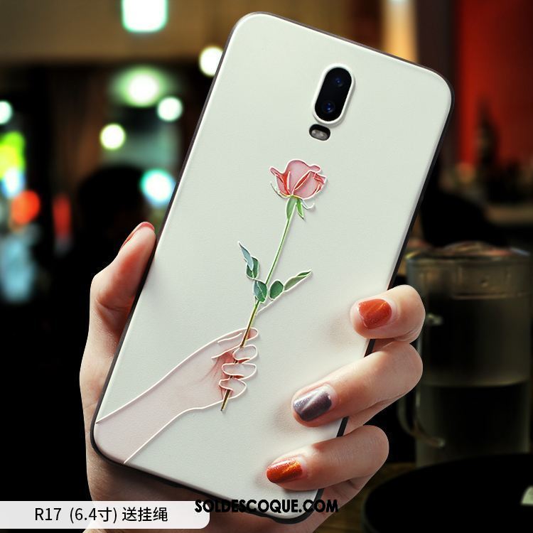 Coque Oppo R17 Silicone Personnalité Dessin Animé Incassable Net Rouge En Ligne