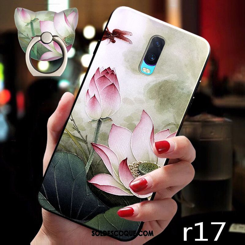 Coque Oppo R17 Silicone Protection Incassable Étui Fluide Doux En Vente