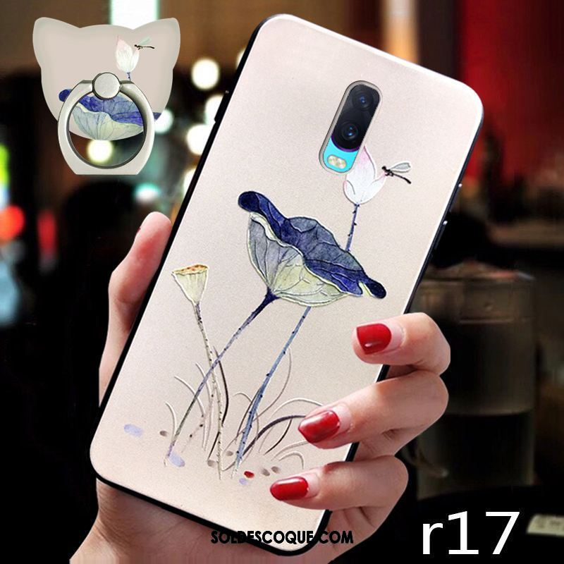 Coque Oppo R17 Silicone Protection Incassable Étui Fluide Doux En Vente