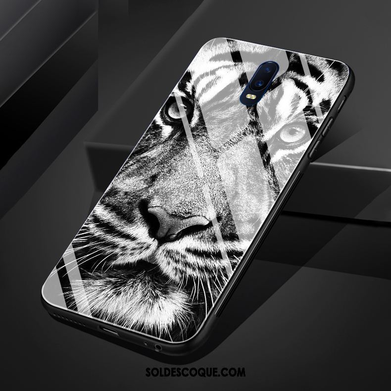 Coque Oppo R17 Tigre Silicone Tout Compris Étui Verre Pas Cher