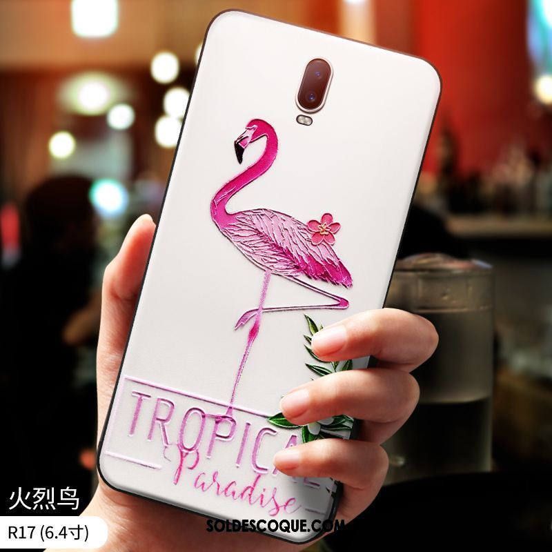 Coque Oppo R17 Tout Compris Incassable Protection Fluide Doux Personnalité Pas Cher