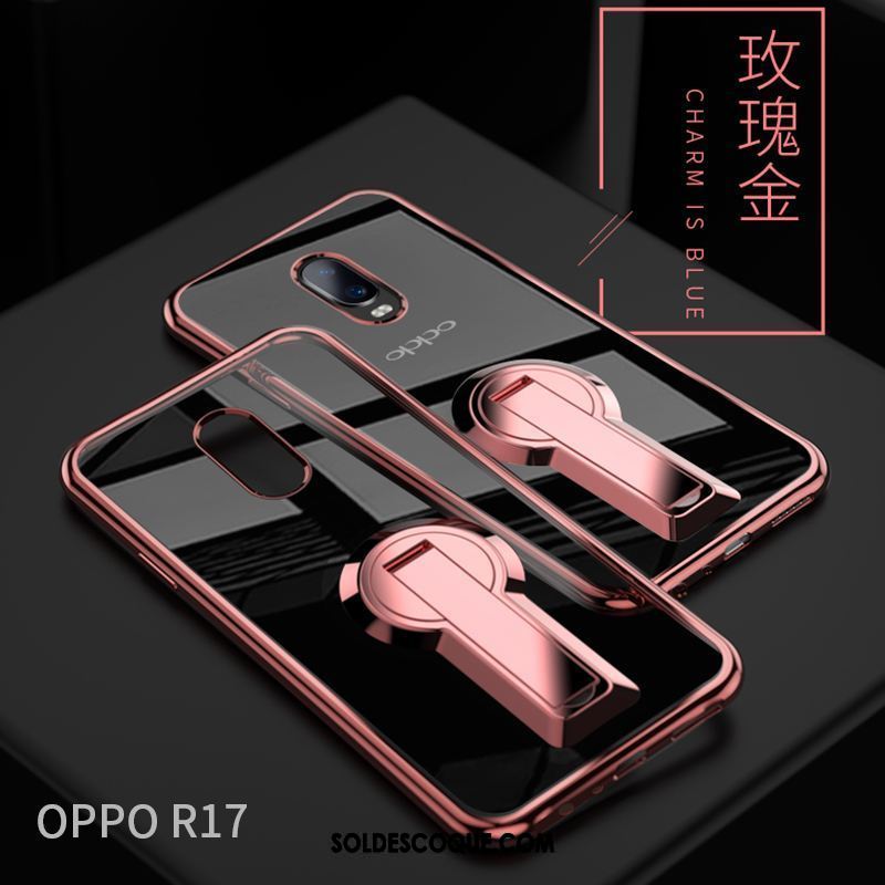 Coque Oppo R17 Téléphone Portable Ornements Suspendus Silicone Transparent Personnalité Housse En Vente