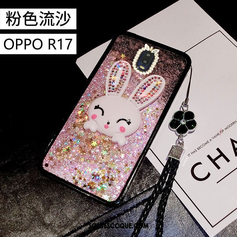 Coque Oppo R17 Vert Personnalité Silicone Tout Compris Charmant En Ligne