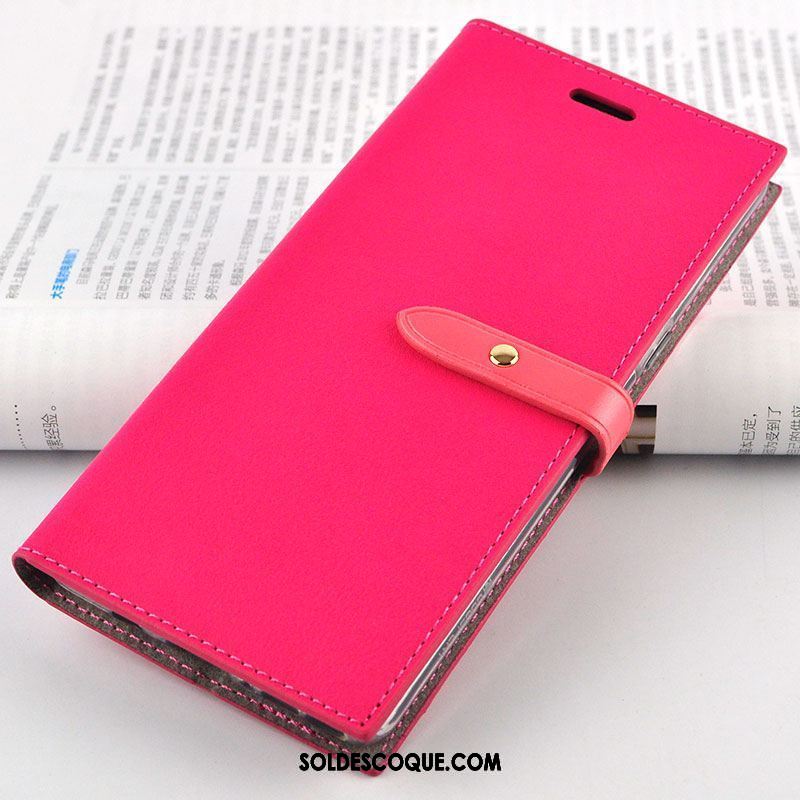 Coque Oppo R17 Vin Rouge Téléphone Portable Protection Étui En Cuir Fluide Doux Soldes