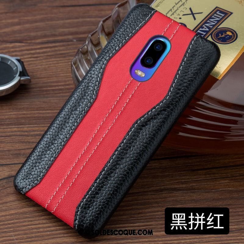 Coque Oppo R17 Étui En Cuir Téléphone Portable Tendance Cuir Véritable Soldes