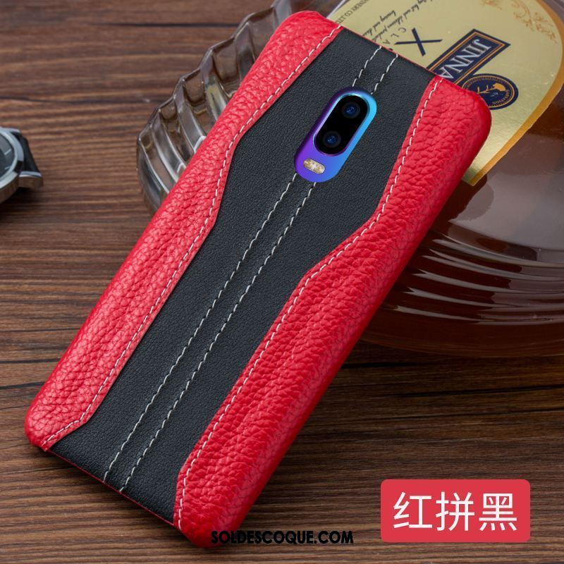 Coque Oppo R17 Étui En Cuir Téléphone Portable Tendance Cuir Véritable Soldes