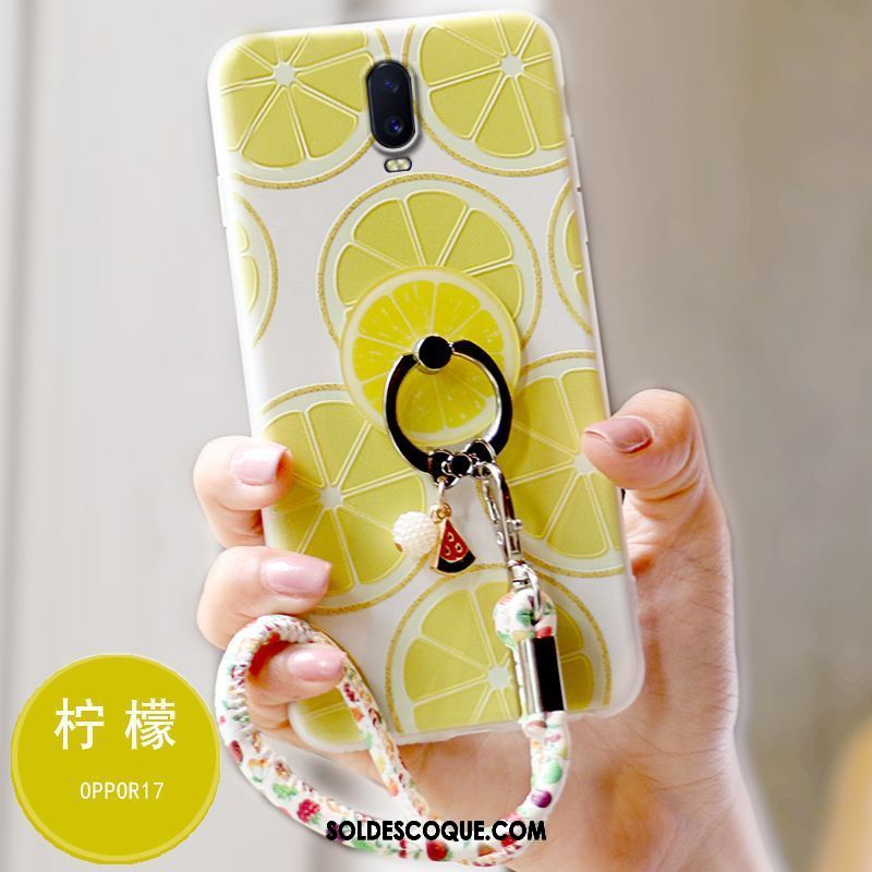 Coque Oppo R17 Étui Téléphone Portable Incassable Silicone Protection Pas Cher