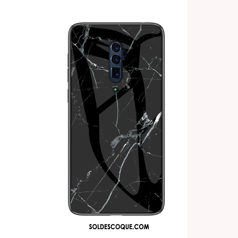 Coque Oppo Reno 10x Zoom Bleu Tout Compris Fluide Doux Verre Trempé Étui Pas Cher