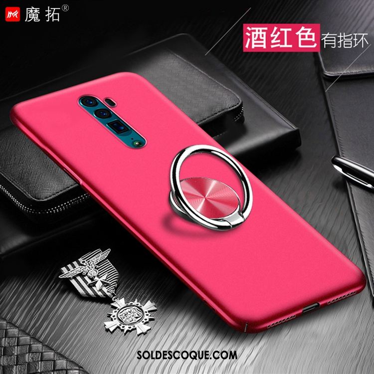 Coque Oppo Reno 10x Zoom Incassable Étui Difficile Téléphone Portable Rouge En Ligne