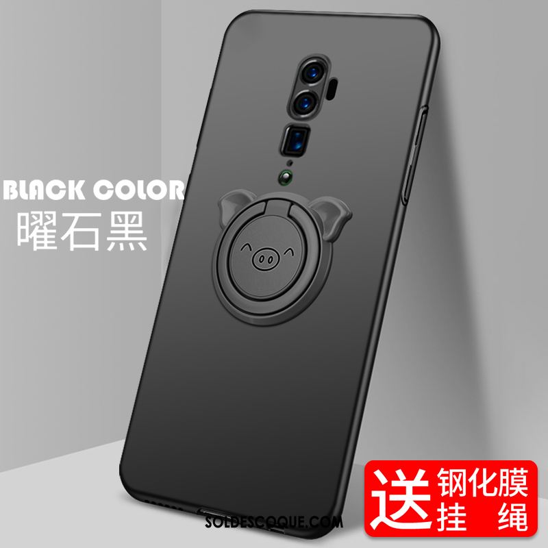 Coque Oppo Reno 10x Zoom Protection Rose Magnétisme Anneau Téléphone Portable Soldes