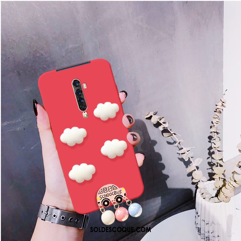 Coque Oppo Reno 2 Incassable Protection Étui Fluide Doux Silicone Pas Cher