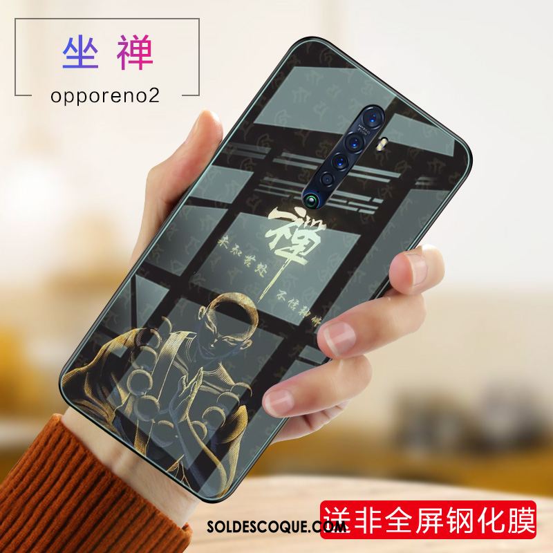 Coque Oppo Reno 2 Nouveau Tempérer Téléphone Portable Étui Silicone En Ligne