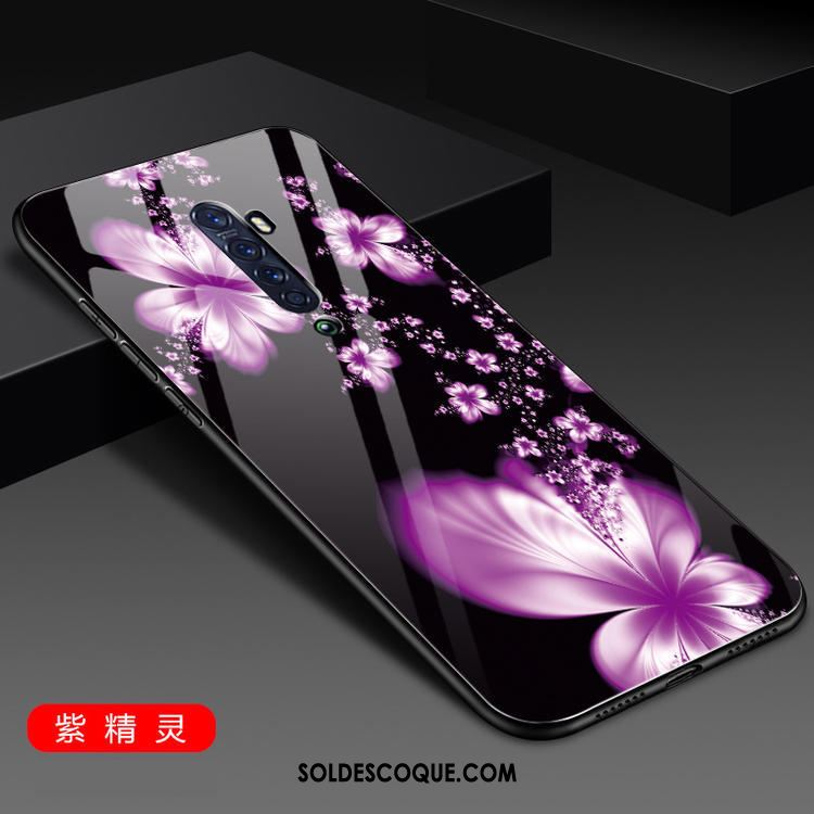 Coque Oppo Reno 2 Personnalité Téléphone Portable Mode Tout Compris Verre En Ligne