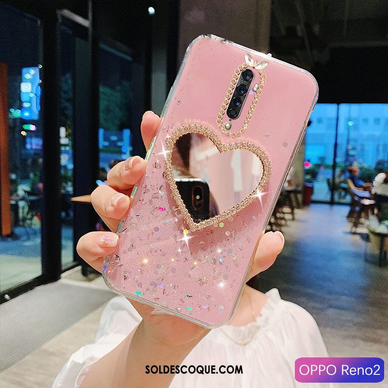 Coque Oppo Reno 2 Protection Tout Compris Personnalité Tempérer Membrane Pas Cher