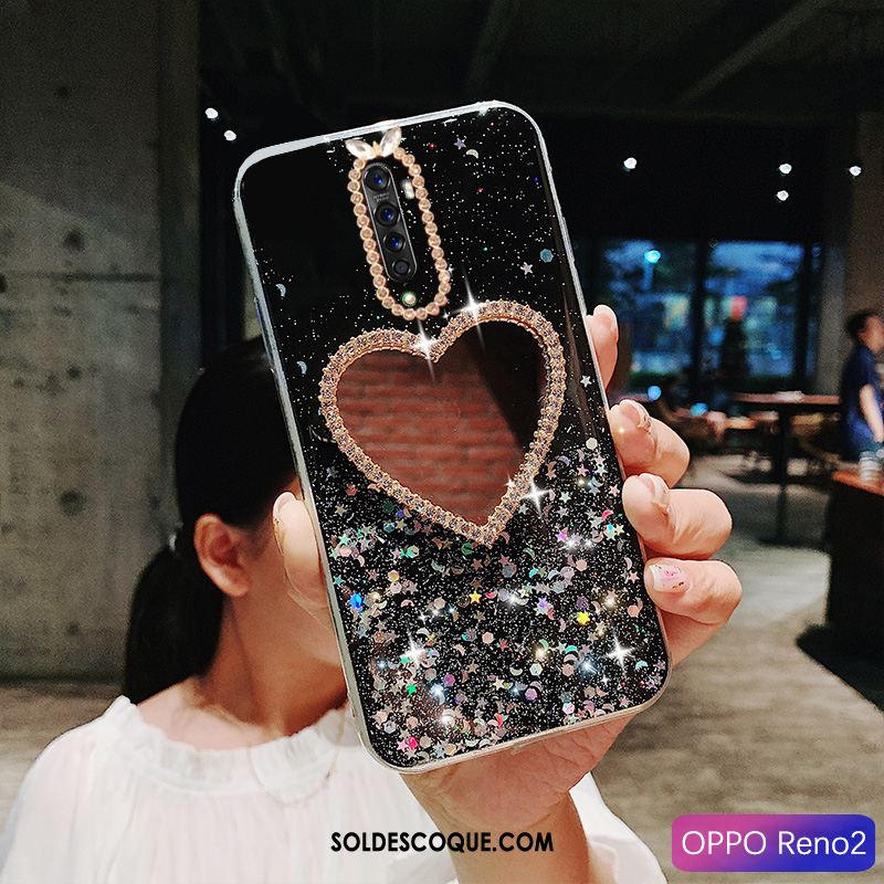 Coque Oppo Reno 2 Protection Tout Compris Personnalité Tempérer Membrane Pas Cher