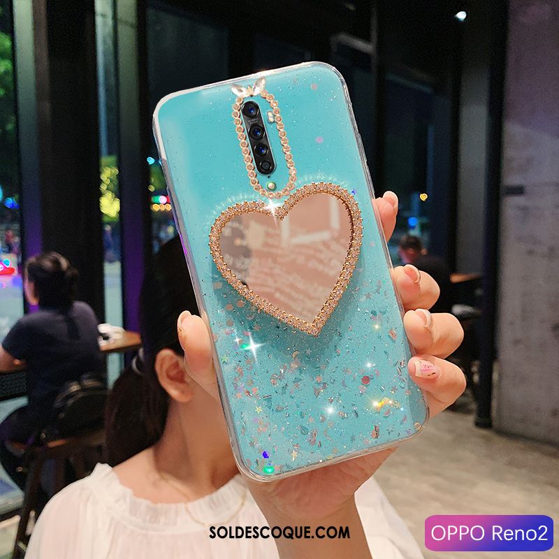 Coque Oppo Reno 2 Protection Tout Compris Personnalité Tempérer Membrane Pas Cher