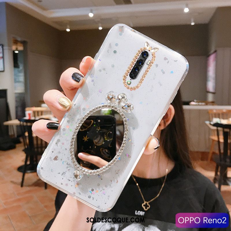 Coque Oppo Reno 2 Protection Tout Compris Personnalité Tempérer Membrane Pas Cher