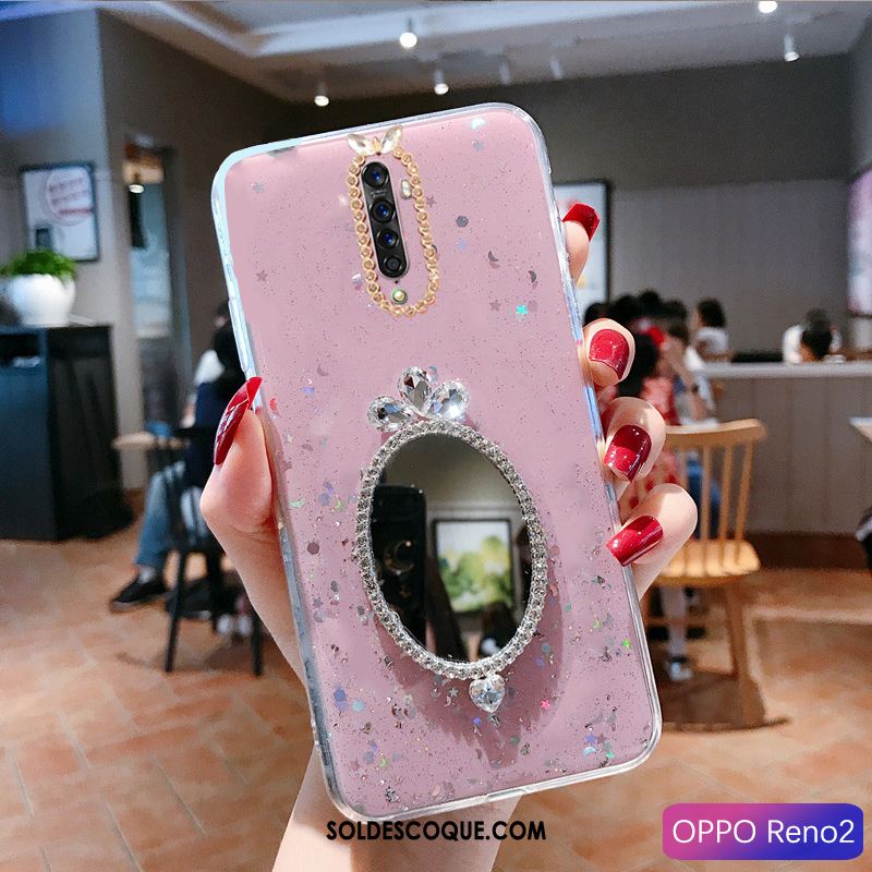 Coque Oppo Reno 2 Protection Tout Compris Personnalité Tempérer Membrane Pas Cher