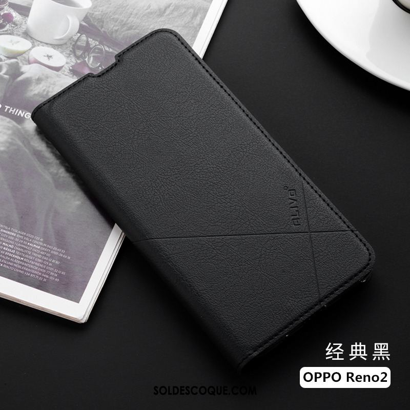 Coque Oppo Reno 2 Tempérer Personnalité Clamshell Fluide Doux Tout Compris En Vente