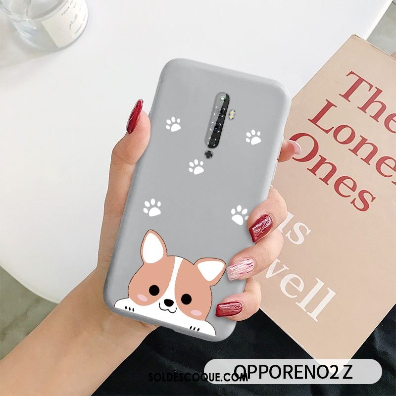 Coque Oppo Reno 2 Z Amoureux Silicone Incassable Protection Charmant Housse En Ligne