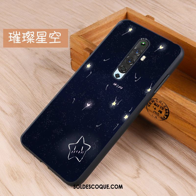 Coque Oppo Reno 2 Z Incassable Silicone Étui Téléphone Portable Membrane Pas Cher