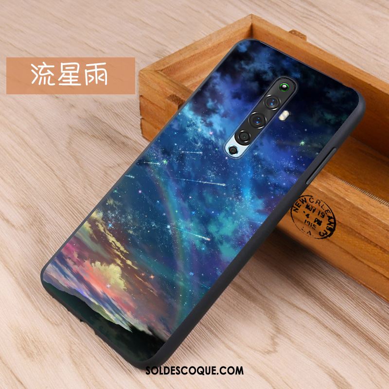 Coque Oppo Reno 2 Z Incassable Silicone Étui Téléphone Portable Membrane Pas Cher