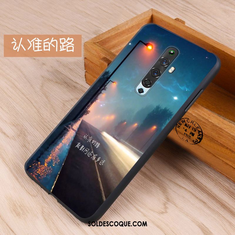 Coque Oppo Reno 2 Z Incassable Silicone Étui Téléphone Portable Membrane Pas Cher