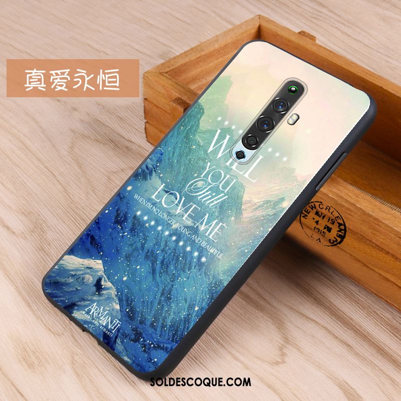 Coque Oppo Reno 2 Z Incassable Silicone Étui Téléphone Portable Membrane Pas Cher