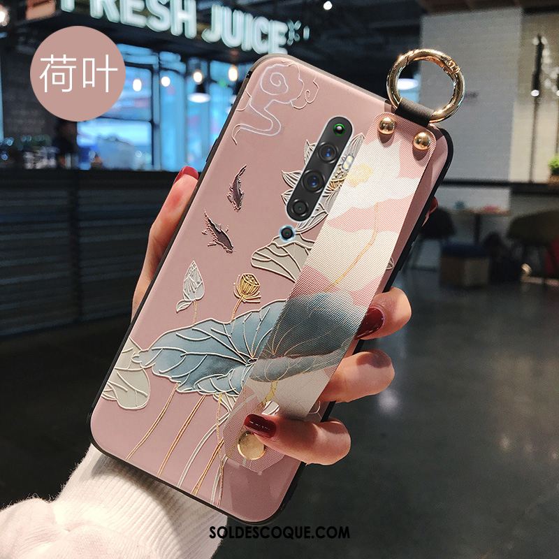 Coque Oppo Reno 2 Z Tout Compris Ornements Suspendus Téléphone Portable Étui Vent Pas Cher