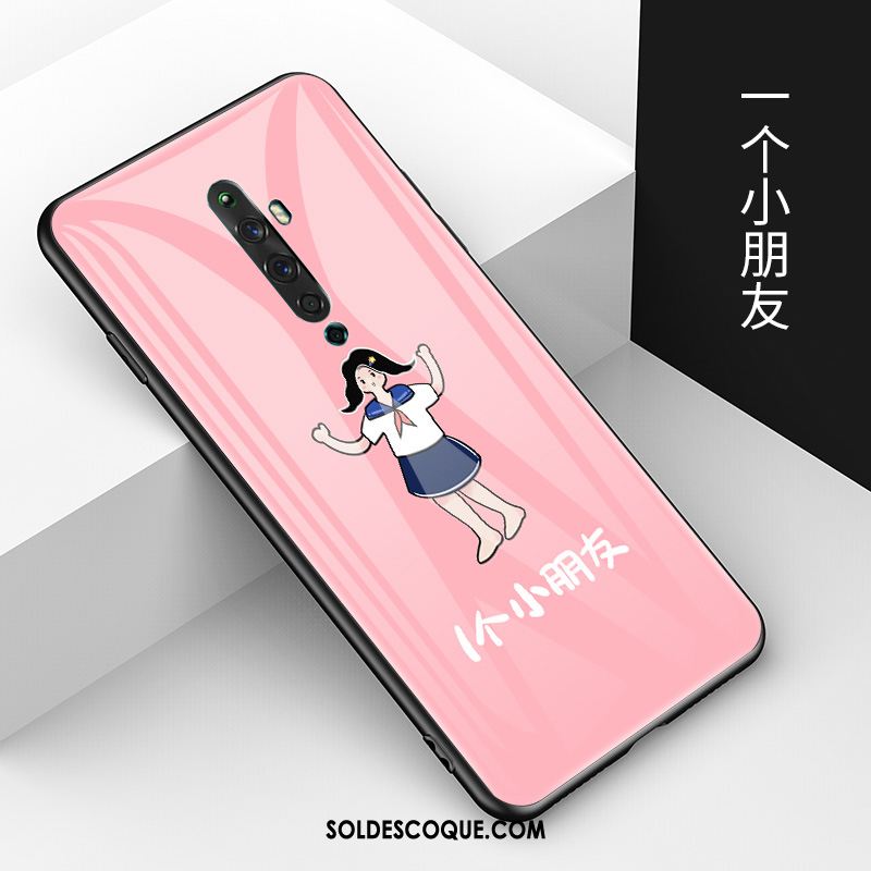 Coque Oppo Reno 2 Z Verre Trempé Étui Marque De Tendance Protection Tout Compris France