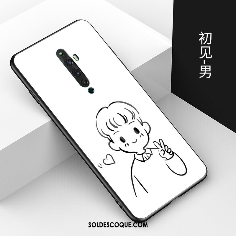 Coque Oppo Reno 2 Z Verre Trempé Étui Marque De Tendance Protection Tout Compris France